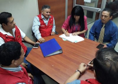 La Defensoría Pública evaluó al CJG Gratuito Sucumbíos Solidario del GAD Provincial