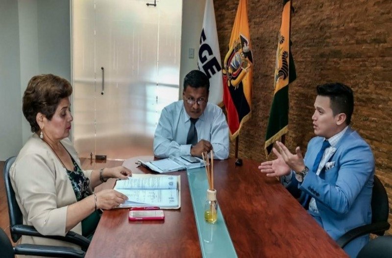 El Oro (mayo/2019): Representantes del sector justicia evalúan el sistema de turnos de atención jurídica