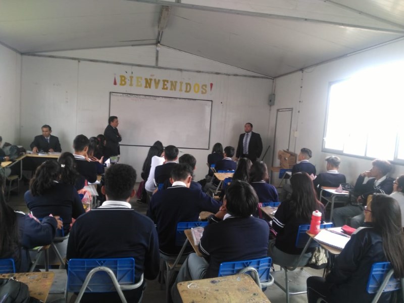 Pichincha: Se realizaron charlas en planteles educativos sobre prevención de la violencia
