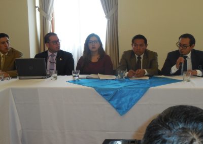 Personal misional de la Defensoría Pública de Cotopaxi trabaja en el CRS