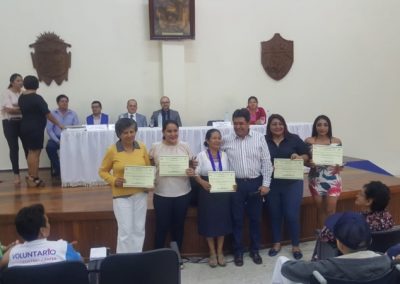El Defensor Público provincial de Pastaza, Luis Álvarez, asistió a la posesión de los miembros del Consejo Protección de Derechos de Mera