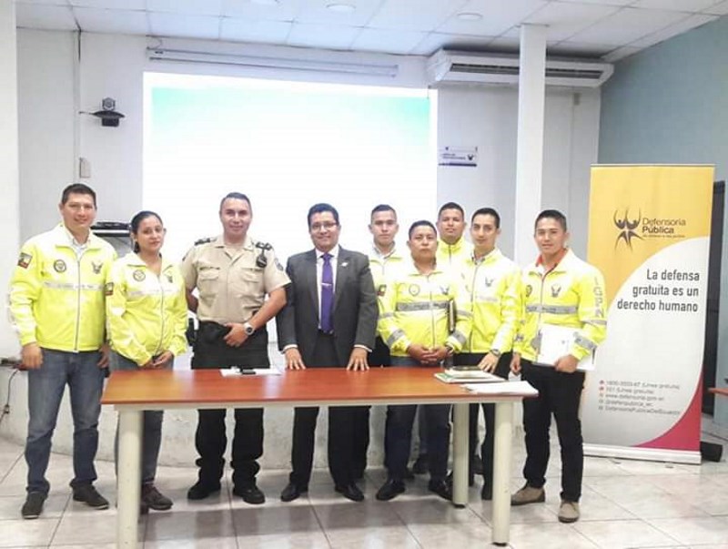 Santo Domingo: Capacitación, taller y mesa de trabajo realizó la Defensoría Pública