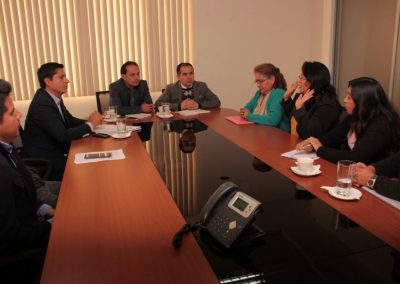 El Defensor Público General (e), Ángel Torres Machuca, se reunión con las representantes de Pre Asociación de familiares de Personas Privadas de la Libertad