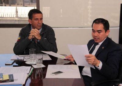 Autoridades de la Defensoría Públicay del SNAI, afinan detallers de convenio interinstitucional
