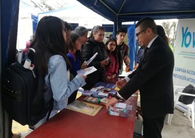 Usuarios de Ambato reciben información de los servicios que entrega la Defensoría Pública