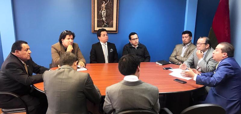 Bolívar: Difusión de servicios en Caluma y Mesa de Trabajo con el sector justicia
