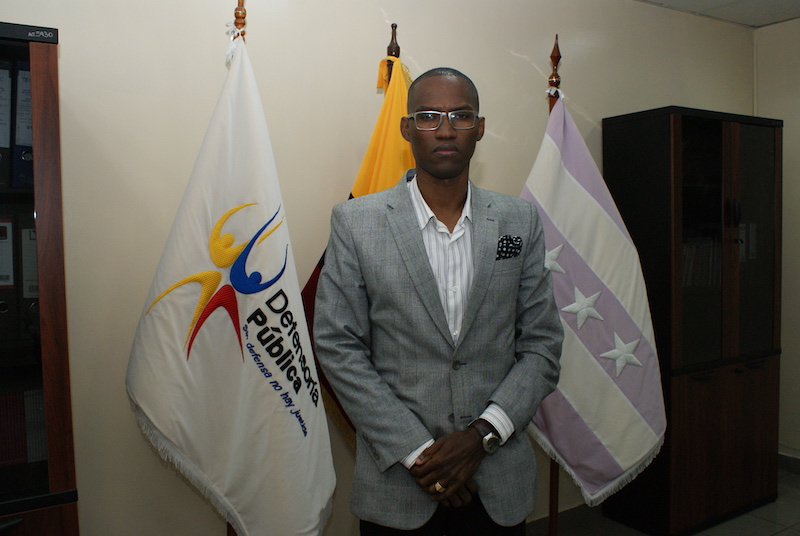 Regional del Litoral. Edison Gómez Castillo asume como Defensor Público Regional del Litoral, subrogante