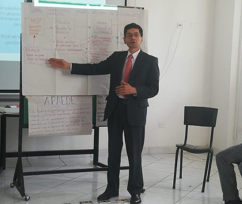 Imbabura: Con un taller de operadores del sistema de protección integral de Derechos se fortalecen las capacidades del personal misional