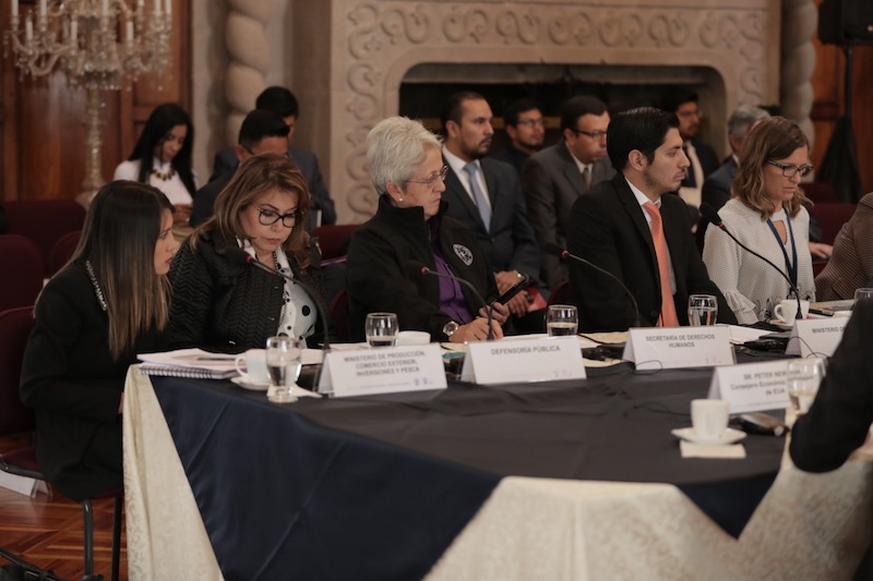 Pichincha: La gestión de la Defensoría Pública fue conocida por la Agencia de los Estados Unidos para el Desarrollo Internacional (USAID)