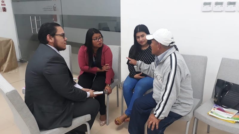 Santa Elena: Continúa el proceso de evaluación a Consultorios Jurídicos Gratuitos, y personal misional fortalece capacidades