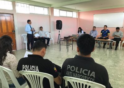 La Defensoría Pública asistió a la reunión de las autoridades locales del cantón Cuyabeno