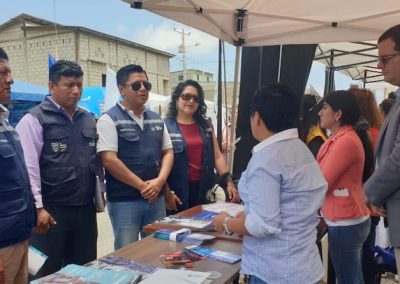 Usuarios de la parroquia Prosperidad recibieron asesoría legal de la Defensoría Pública de Santa Elena
