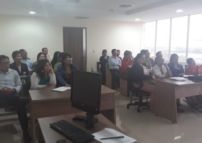 La Defensoría Pública de Santa Elena asistió al conversatorio sobre el COIP