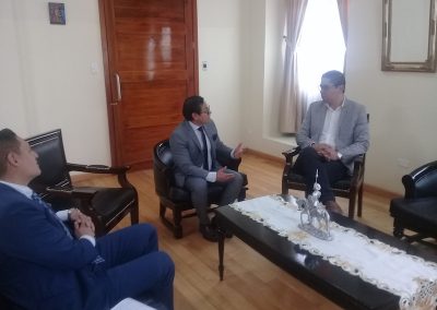 El Gobernador de la Provincia de Cotopaxi apoya la iniciativa sobre acciones para conmemorar el Día Internacional de la Eliminación de la Violencia contra la Mujer.