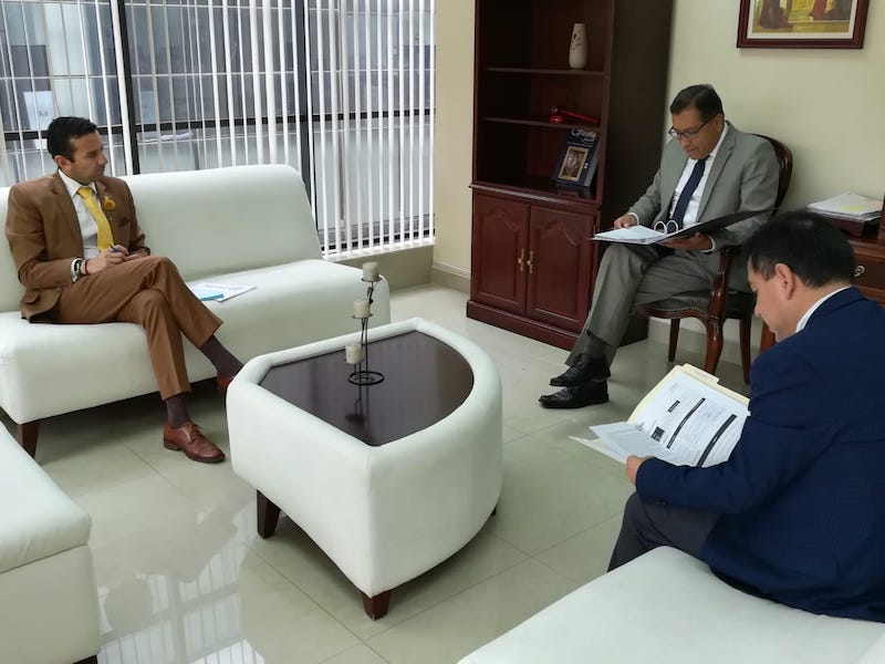 Tungurahua: El Consejo de la Judicatura avanza con los planes de readecuación de oficina para la Defensoría Pública de Tungurahua