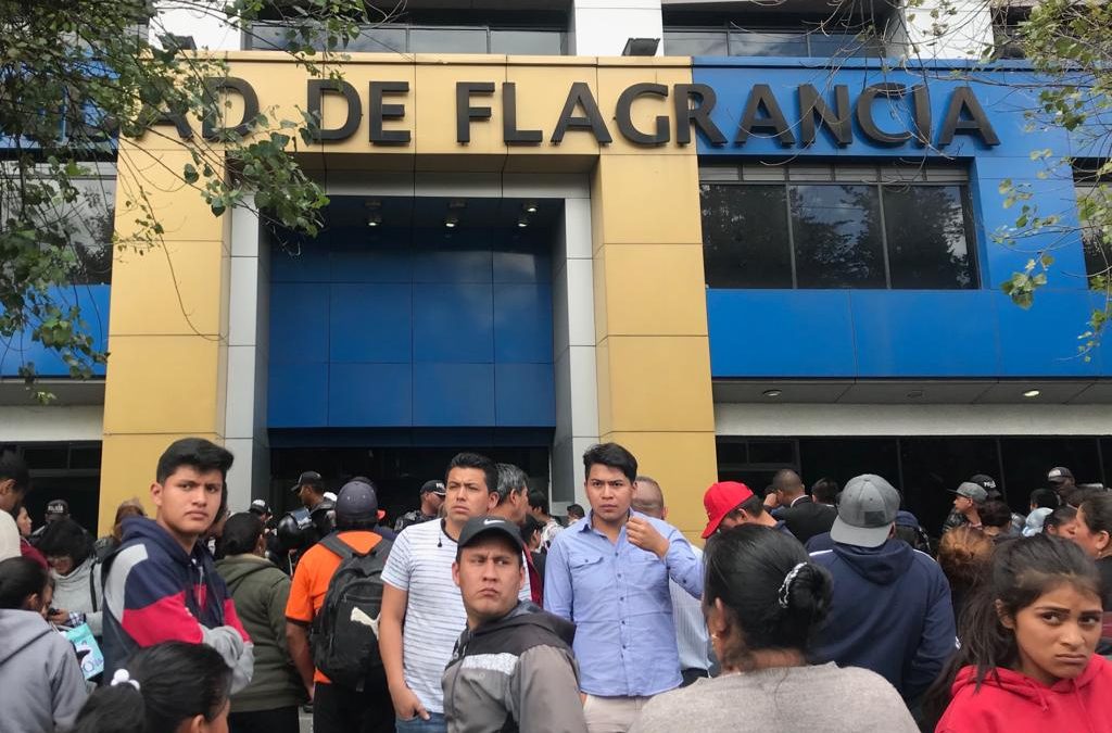 La Defensoría Pública atiende a personas detenidas por las protestas