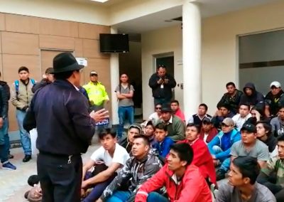 Defensores Públicos en Unidad de Flagrancia