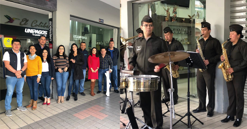Loja: Defensores Públicos celebran su día con una serenata de la Policía Nacional