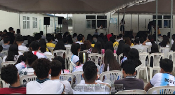 Santo Domingo: Estudiantes recibieron charla preventiva sobre violencia de género