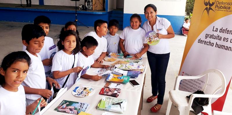 Pastaza: Padres de familia y estudiantes recibieron una charla sobre prevención de violencia de género