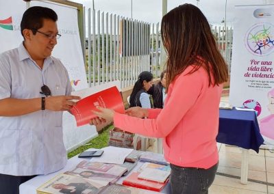 La Defensoría Pública de Santo Domingo participó en la Mesa de Seguridad.