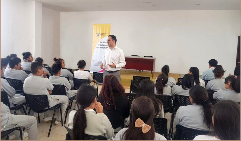 Loja: Defensoría Pública participa en campaña sobre prevención de violencia