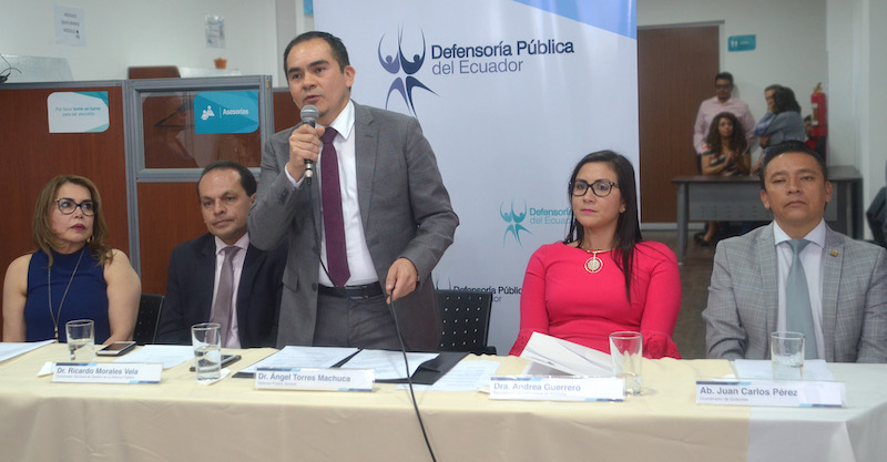 Nuevas oficinas de la Defensoría Pública en Quitumbe, al sur de Quito