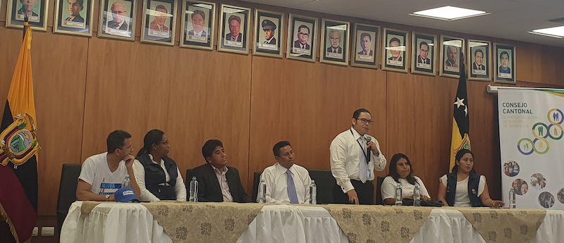 Santa Elena: Foro y marcha se realizaron por el Día de los Derechos Humanos