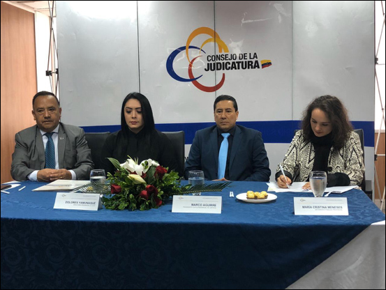 Loja: Defensoría Pública firmó un convenio interinstitucional con el Consejo de la Judicatura