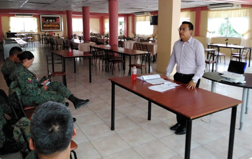 Loja: Militares reciben capacitación de la Defensoría Pública