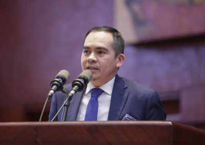 Defensor Público General, Dr. Ángel Torres Machuca, presenta el Informe Anual de Labores ante la Asamblea Nacional.