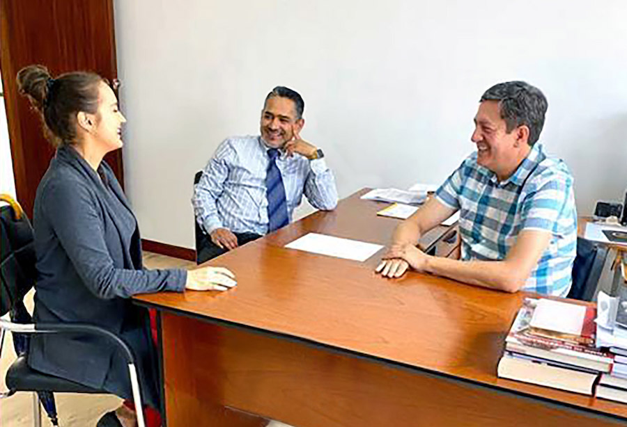 Defensoría Pública de Loja y Colegio de Abogados coordinan jornadas de capacitación