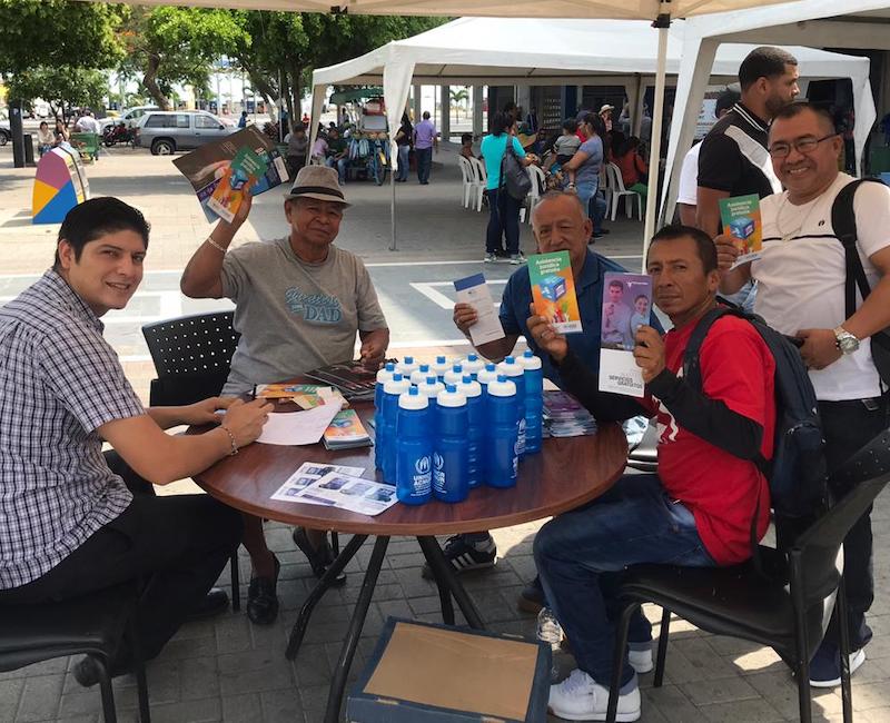 Manta: La Defensoría Pública, con el apoyo de ACNUR, atendió casos de movilidad humana
