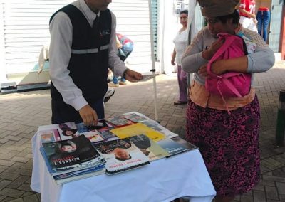 Defensoría Pública de Santo Domingo socializó los diferentes servicios a la ciudadanía
