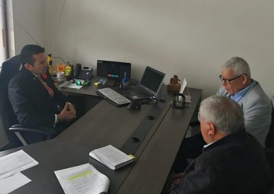 Autoridades de Uniandes invitan al Defensor Público Provincial de Cotopaxi a inauguración de nuevas instalaciones de CJG