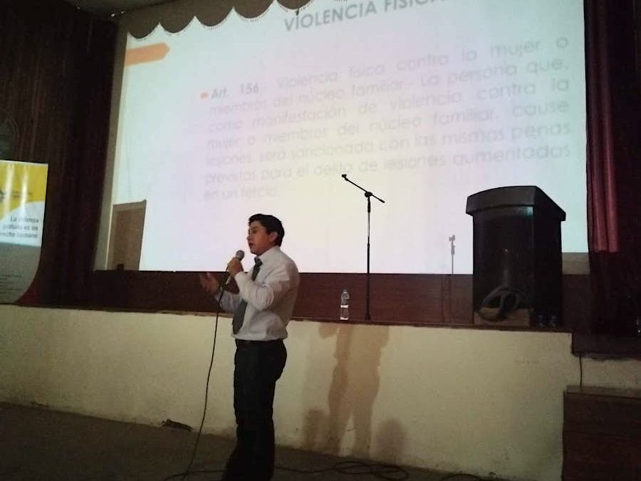 Pastaza: Charla con militares para la erradicación de la violencia contra la mujer