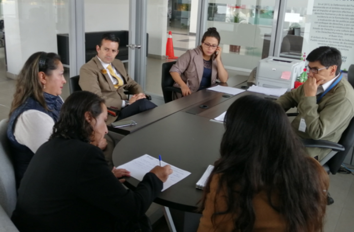Cotopaxi: Defensoría Pública realiza coordinación interinstitucional en beneficio de adultos mayores