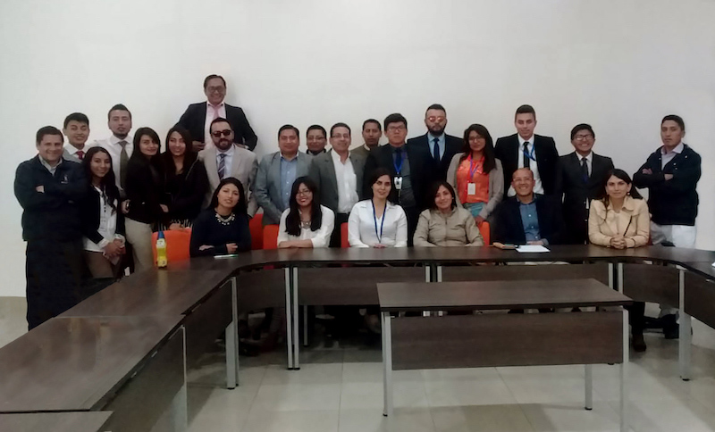 Cotopaxi: Defensoría Pública de Cotopaxi capacitó a estudiantes en materias penal y social