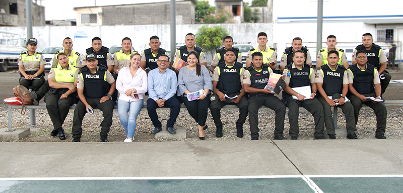 Guayas: Policía Nacional recibirá charlas sobre prevención de Violencia de Género