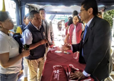 Usuarios de Urcuquí participan en feria informativa de la Defensoría Pública