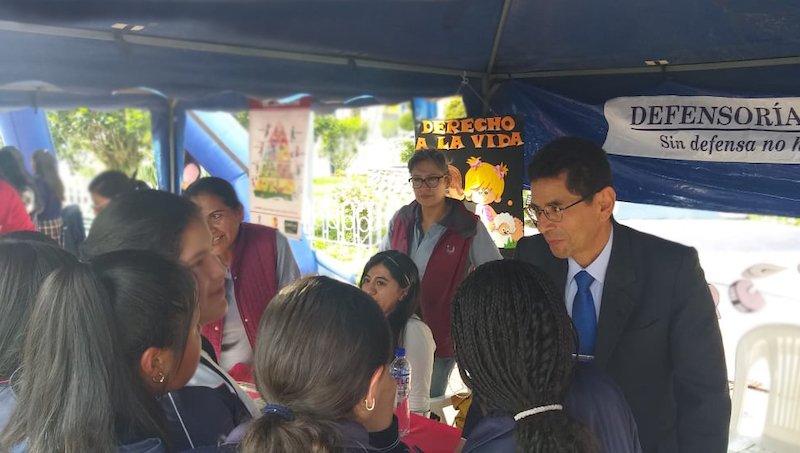 Imbabura: En Urcuquí se realizó una feria informativa