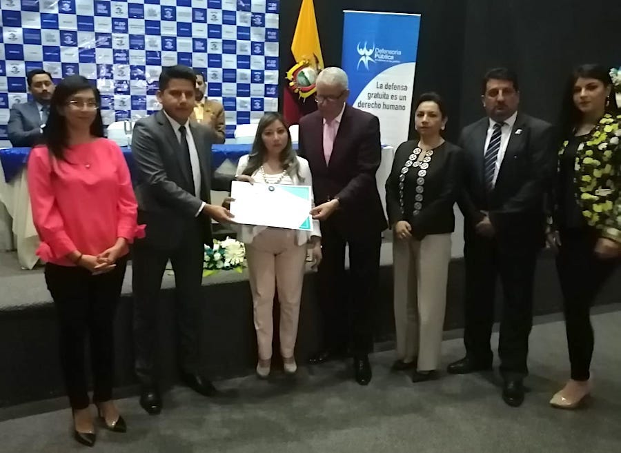 Cotopaxi: Consultorio Jurídico Gratuito de UNIANDES recibió acreditación
