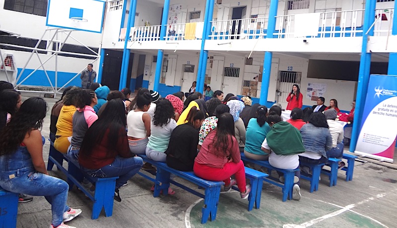 Carchi: Privados de la Libertad del CRS de Tulcán recibieron charla informativa