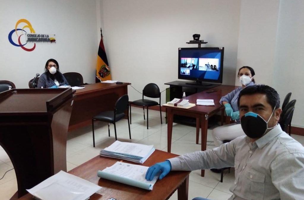 Defensoría Pública asumió 290 patrocinios en 176 audiencias de flagrancia durante estado de excepción