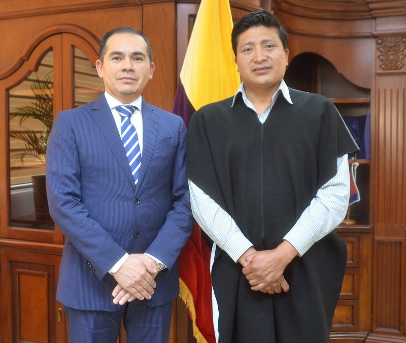 Defensor Público General posesionó a nuevo director provincial de Orellana