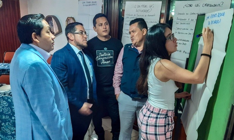 El Oro: Personal misional se capacitó en Movilidad Humana