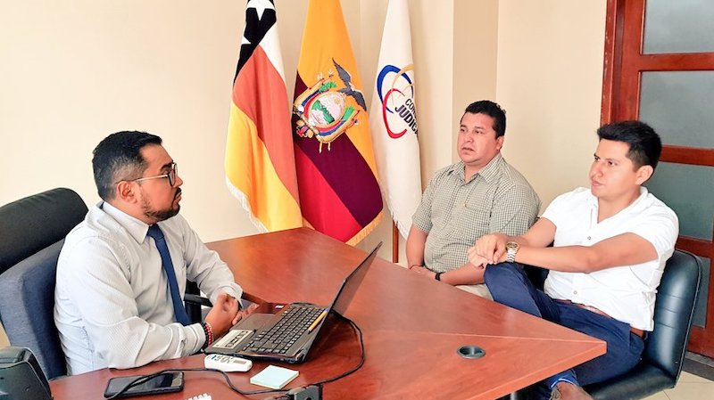Orellana: Defensoría Pública y Judicatura coordinan acciones para mejorar servicio a la ciudadanía