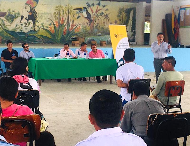 Pastaza: Estudiantes recibieron charla preventiva sobre Violencia de Género
