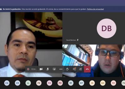 El Defensor Público General en la inauguración de la capacitación sobre movilidad humana