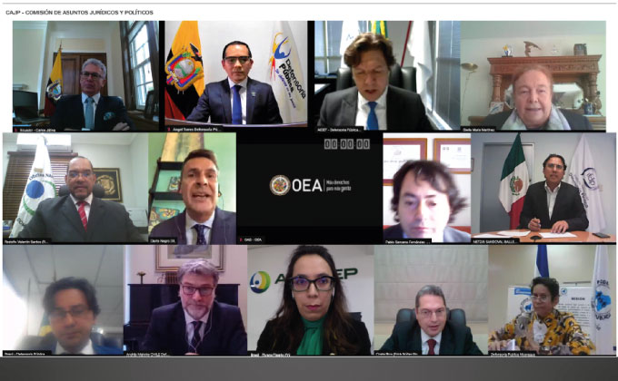 Comisión de Asuntos Jurídicos y Políticos de la OEA analizó autonomía de las Defensorías Públicas
